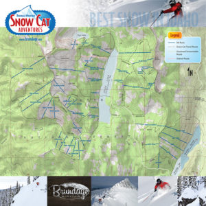 Brundage Mountain SnowCat Adventures Trail Map