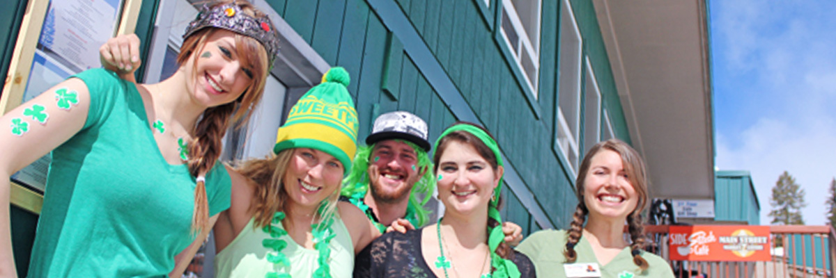 Brundage employees pose in costumes