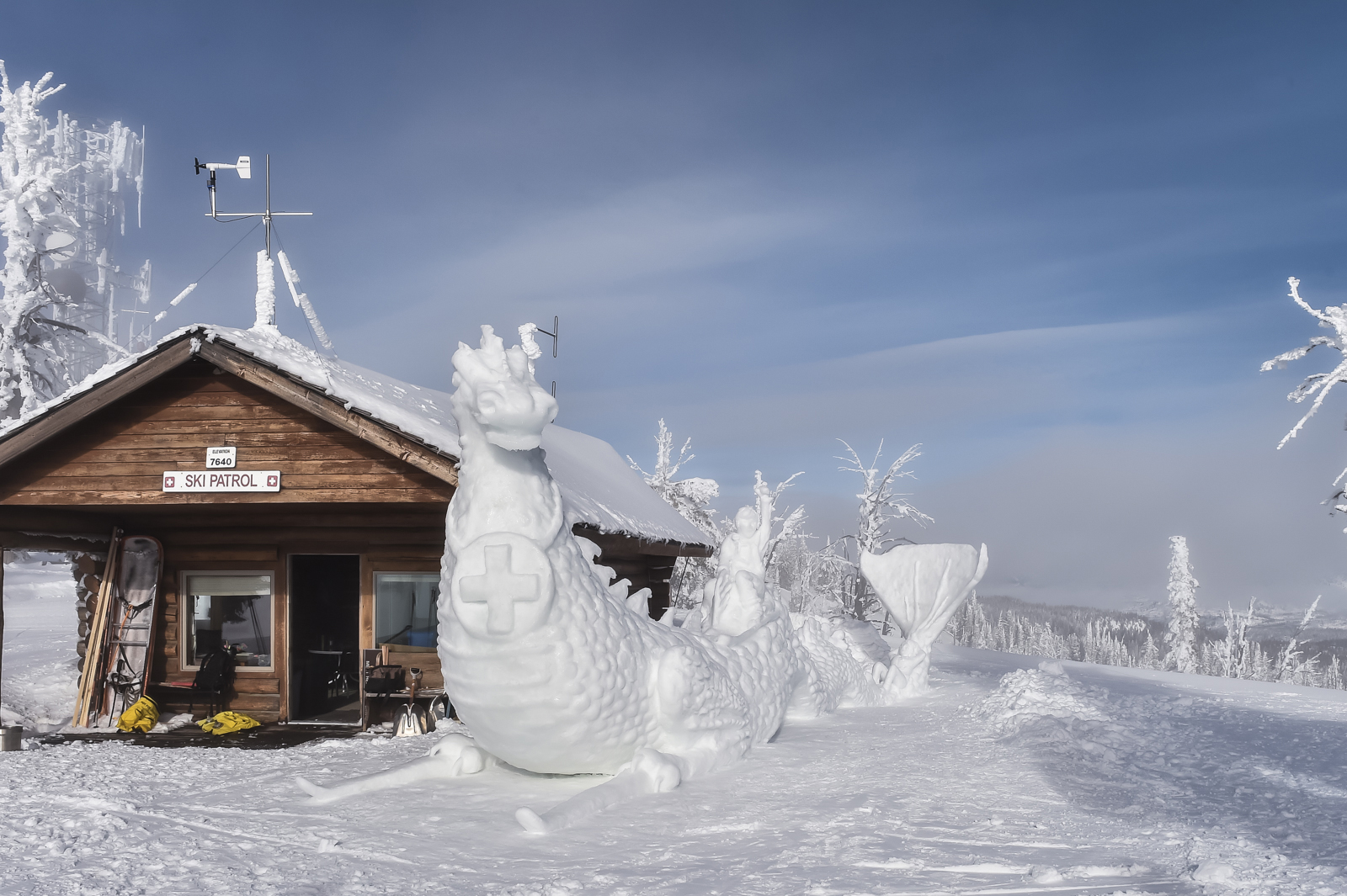 Sharlie Snow Sculpture