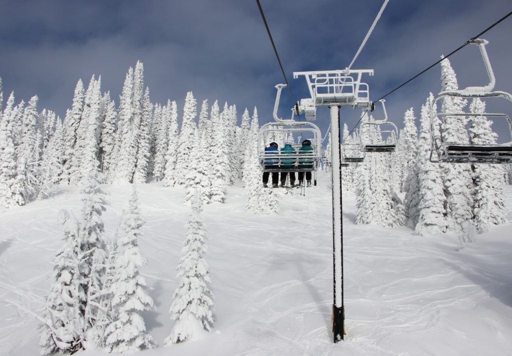 chairlift ride