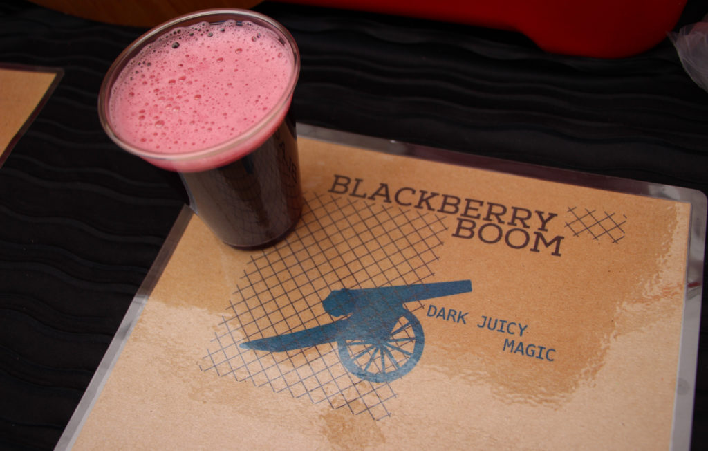 blackberry cider - yum!