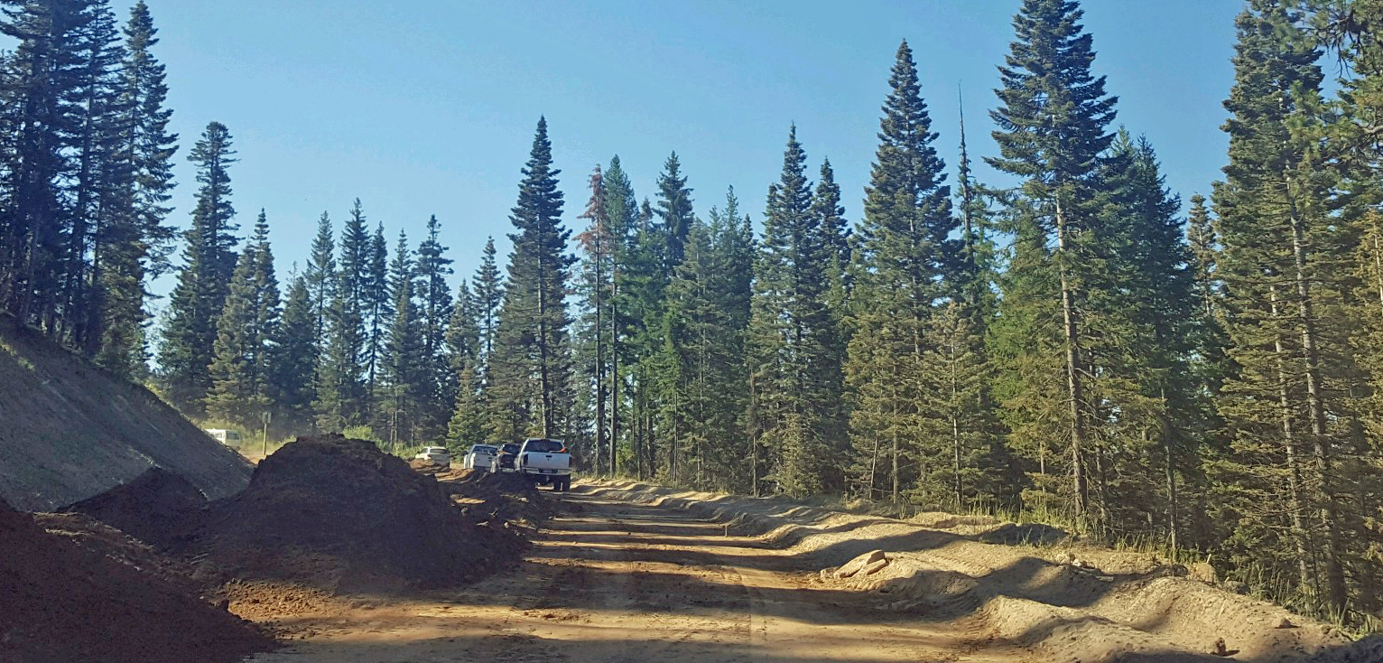 Goose Lake Road Construction Update Brundage Mountain Resort
