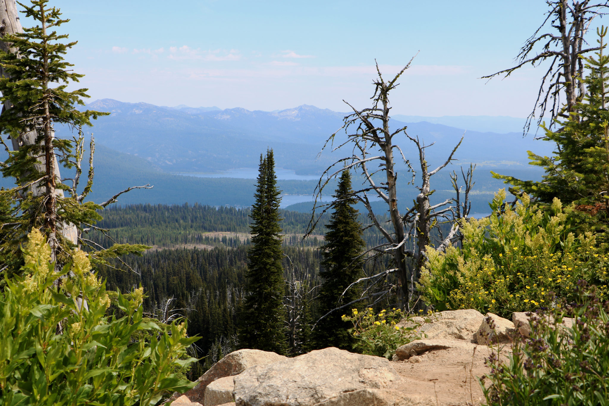 Lake view from Hidden Valley Overlook Trail