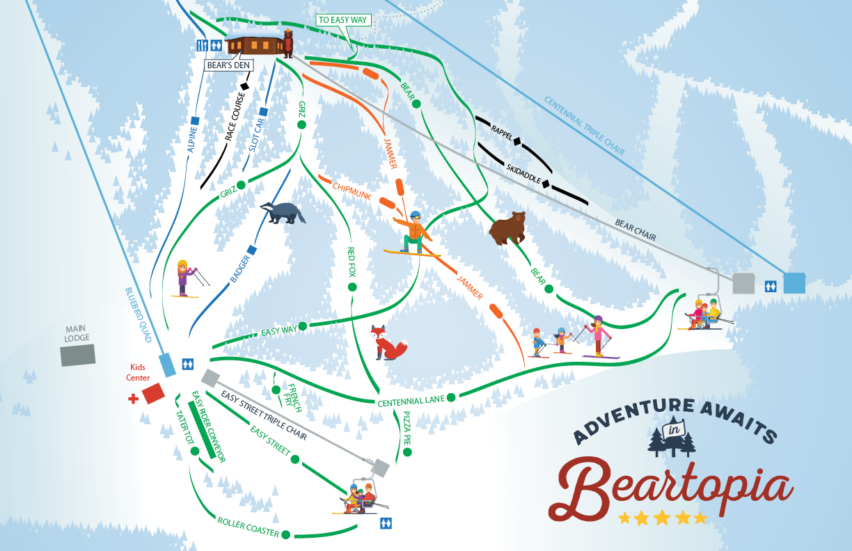 brundage mountain bike trail map