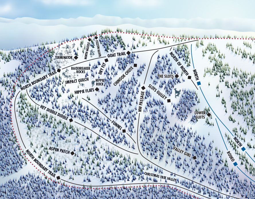 brundage mountain bike trail map