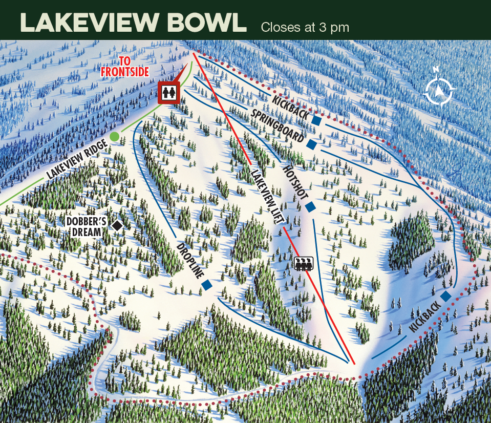 Brundage lakeview trail map