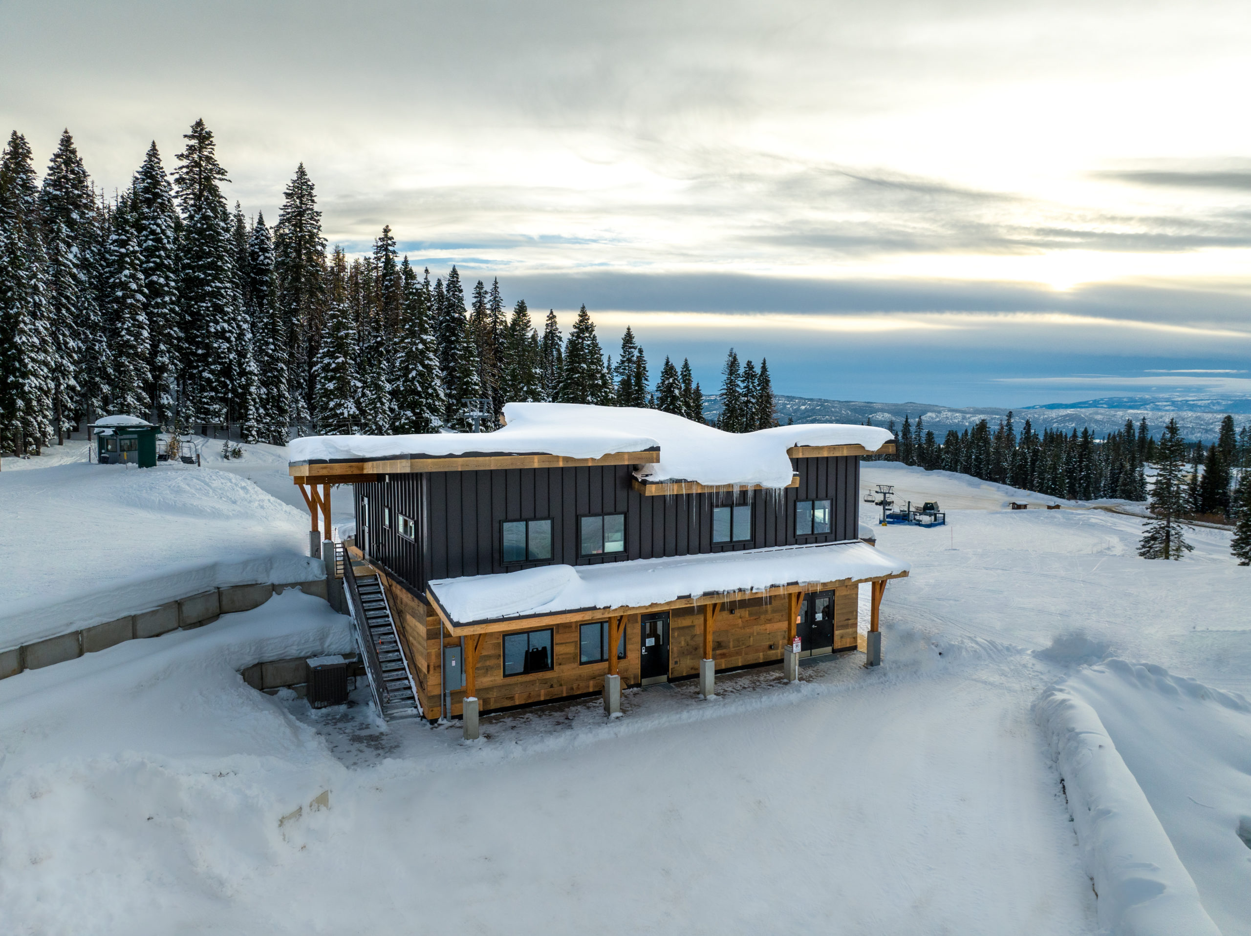 New Brundage Mountain Ski Patrol Building Marks Successful First Phase