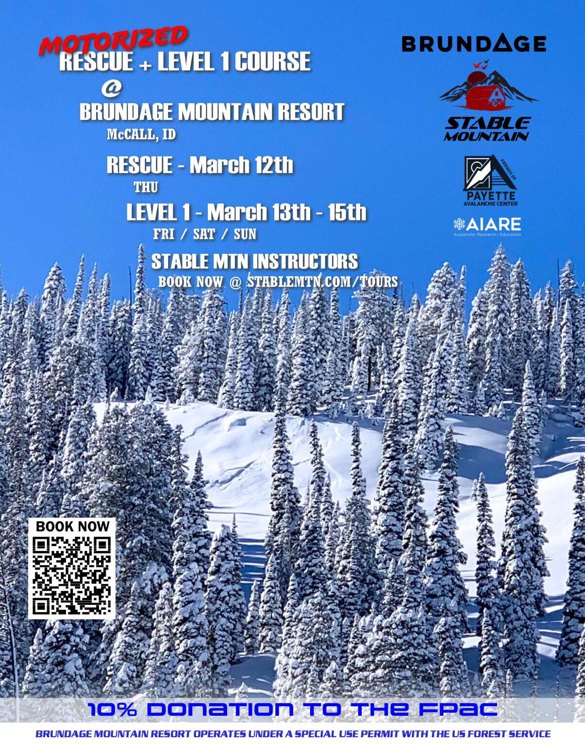 Level 1 It Course Pass Motorized Rescue & Level 1 AVY Course - Brundage Mountain Resort