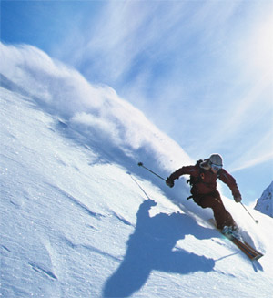 Weather map and webcams showing snowfall report at Brundage Mountain Resort base, details on ski areas and ski resorts near McCall with trip planning info, events, passes, menu of nordic trails, and opportunity to visit this adventure destination during season